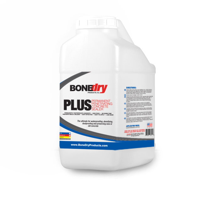 Bone Dry Plus Antimicrobial concrete sealer 1 gallon